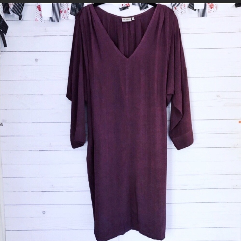 Odells Southwark Dress, Plum Purple. Size small.